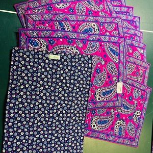 NWT 8 BOYSENBERRY Vera Bradley Placemats- pristine